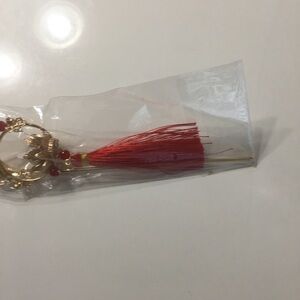 Lotus flower lightup hair pin with dangle